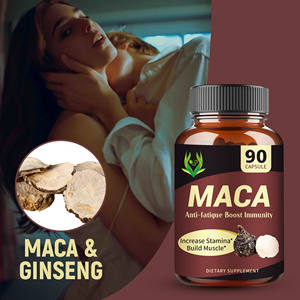 للبيع بالجملة كبسولات ماكا عضوية مخصصة تدعم وظيفة الغدة الدرقية للبالغين تحسن قوتهم أفضل خلاصة ماكا مكمل عشبي - Product Image 3