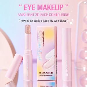 Crystal Jelly Highlight Eyeshadow Pen Crystal Mashed Potato Texture Super Shiny Multi-Color Multi-Function Highlight Stick - Product Image 2