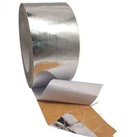 Ruban adhésif en aluminium renforcé FSK de 50 mm 30 µm pour applications d'isolation thermique