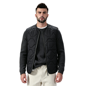 Gilet matelassé léger de haute qualité, nouveau design, gilet en duvet pour homme, <span class=keywords><strong>sans</strong></span> manches, gilet en duvet personnalisé, veste pour homme - Product Image 4