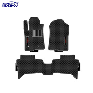 แผ่นปูพื้นรถยนต์สำหรับ Ford Ranger 2022 + แผ่นปูพื้นรถยนต์ทำความสะอาดง่ายท<span class=keywords><strong>น</strong></span>ทา<span class=keywords><strong>น</strong></span> - Product Image 1