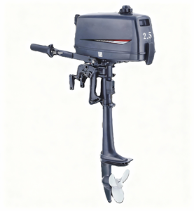 Motor marino de 2 tiempos y 6 hp con eje corto, compatible con el motor original del barco y piezas de repuesto - Product Image 3