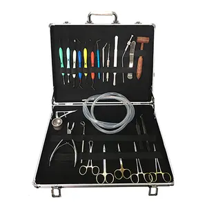26pcs Dental Surgical Instrument Set With Aluminum Box