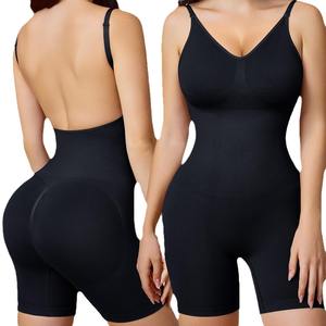 Tummy <strong>Control</strong> Shapewear Slimming Butt Lifter Panties Slim Waist <strong>Control</strong> <strong>Strapless</strong> Bodysuit With Leg <strong>Body</strong> <strong>Shaper</strong> - Product Image 2