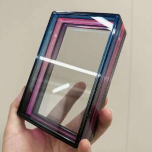 Protection antichoc en TPU dégradé 41 couleurs, avec support arrière en acrylique transparent pour les slabs de cartes PSA - Product Image 5