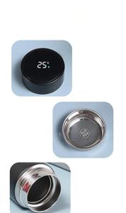 Botella de agua inteligente personalizada de alta calidad, botella térmica de acero inoxidable, botella de agua con pantalla Digital Led sellada portátil - Product Image 5