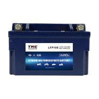 Batterie de moto au lithium rechargeable 12,8 V 5 Ah 300 A sans entretien LiFePO4