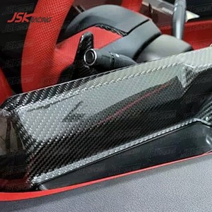 COUVERCLE D'ÉCRAN DE NAVIGATION <span class=keywords><strong>CENTRE</strong></span> EN FIBRE DE CARBONE DRY pour 2020-2023 CHEVROLET C8 Z51 Z06 - Product Image 2