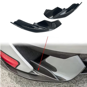 ドライカーボンファイバーエアデフレクターマクラーレン540c 570s 570GTフロントバンパーサイドカナードステップバータイプ - Product Image 1