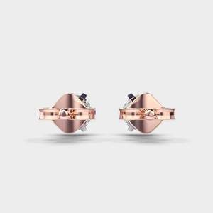 Diamond <b>Stud</b> <b>Earrings</b> with 925 Sterling <b>Silver</b> Elegant Fine Jewelry for Women Anniversary Party Daily Wear Style - Product Image 1