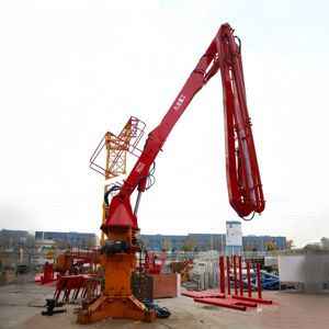 Pluma Hidráulica para Colocación de Hormigón de 28M 32M 33M con Control Remoto de Alta Precisión del Fabricante JIUHE - Product Image 1