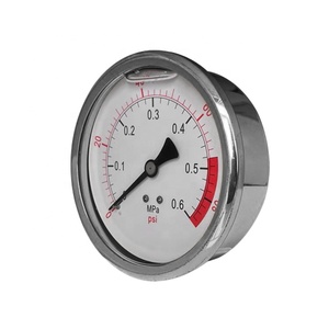 เกจวัดความดันก๊าซชีวภาพเครื่องทำเอสเพรสโซ่ทำความเย็น80มม. ทำจากสเตนเลสสตีล - Product Image 6