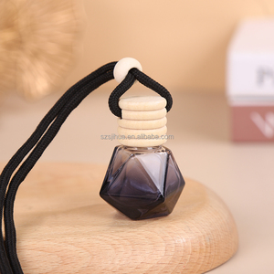 8ml xe phụ kiện tam giác thủy tinh khuếch tán hương liệu với vít cap tái chế hương thơm treo chai dầu - Product Image 6