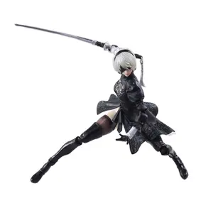 Wholesale NieR Automata Multi-Accessories with movable joints YoRHa No. 2 Type B Character Game Peripheral Action Figure