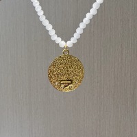 Collier pendentif chaîne en bambou de luxe léger pour femme, accessoires tendance en argent 925