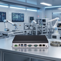 Mini PC Industrial Integrado sin Ventilador con CPU Android/Linux RK3568/RK3588, 2*RJ-45, 4*USB, 1*HDMI para Transporte