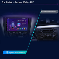 Junsun-Autoradio Multimédia V1, Android, Navigation Automatique, Sans Fil, CarPlay, pour BMW Série 1, E88, E82, E81, E87, 2004-2011