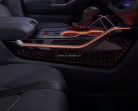 Kit d'éclairage d'ambiance pour Toyota Highlander, éclairage d'ambiance de voiture, lumière LED 3D, 64 couleurs, éclairage d'ambiance intérieur de voiture LED