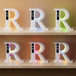 Multi-functional Wireless Charging <strong>Bluetooth</strong> <strong>Speaker</strong> with Colorful Dynamic Mood <strong>Lighting</strong>, Smart Clock Display Settings <strong>Speaker</strong> - Product Image 3