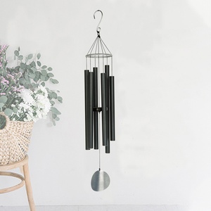 Campana de Viento de Tubo Metálico de Alta Calidad, Terapia de Sonido, Campana Curativa, Decoración Colgante para Patio Exterior, Regalo para el Hogar - Product Image 4