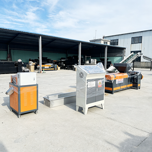 เครื่องทำเม็ดพลาสติกแบบระบายความร้อนด้วยน้ำสแตนเลส พร้อมอุปกรณ์ตัดเส้นเย็น ระบบผลิตเม็ดพลาสติก ถังเก็บอะไหล่ - Product Image 6