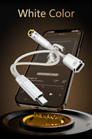 Adaptateur de charge rapide 2-en-1 PD 100W Type-C vers prise casque 3,5 mm avec son Hi-Fi et prise audio auxiliaire pour iPhone 17/16/15