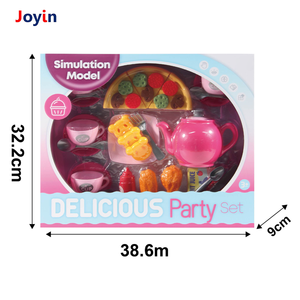 Juego de té de <span class=keywords><strong>la</strong></span> tarde con pizza, pollo frito y <span class=keywords><strong>croquetas</strong></span> de patata para niños, diversión de fiesta de té - Product Image 4