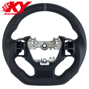 Volante deportivo de cuero personalizado estilo carreras, adecuado para Lexus IS IS250 IS350 ISF RX RC RC350 RCF GX GS GSF NX ES - Product Image 1