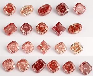 ラボグロウンダイヤモンド 2.0カラット ペアシェイプ 本物のダイヤモンド ファンシービビッドレッド VS1 IGI鑑定書付き CVD合成ダイヤモンド メーカー - Product Image 1