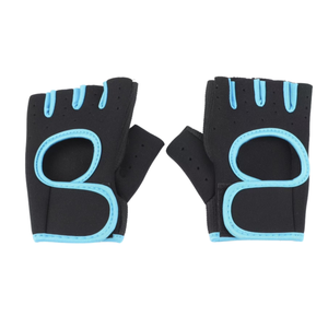 قفازات حركة بنصف إصبع لركوب الدراجات معدات أمان تمتص الصدمات مع حماية راحة اليد - Product Image 1