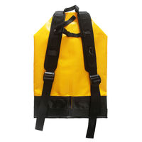 Sac à dos de pompier 20L, confort tout au long de la journée, bretelles rembourrées flexibles, ergonomique, portable, en caoutchouc PVC, pour les incendies en zone sauvage