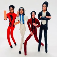 Figurine articulée en peluche Michael Jackson, accessoire de cosplay anime, décoration de chambre, cadeau de collection pour les fans