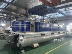 <span class=keywords><strong>Bateau</strong></span> à ponton <span class=keywords><strong>en</strong></span> aluminium <span class=keywords><strong>de</strong></span> 7 m (22 pieds) <span class=keywords><strong>de</strong></span> la série <span class=keywords><strong>de</strong></span> pêche 2025, <span class=keywords><strong>bateau</strong></span> <span class=keywords><strong>de</strong></span> plaisance familial pour le lac, yacht à vendre - Product Image 3