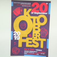 Affiche en papier imprimée en offset couleur personnalisée, affiche artistique de taille personnalisée pour concerts de musique, festivals, événements, décoration murale à domicile