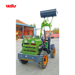 Nhỏ gọn 0.8 tấn nhỏ Bánh Xe Tải để xây dựng trang trại đa chức năng phía trước loader PLC động cơ bơm hộp số thành phần cốt lõi - Product Image 3
