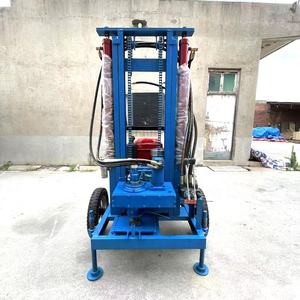 Congo cile 100m 150m 200m foro profondo pozzo d'acqua di perforazione attrezzature di perforazione sotterranea diesel idraulico ruota di perforazione - Product Image 2
