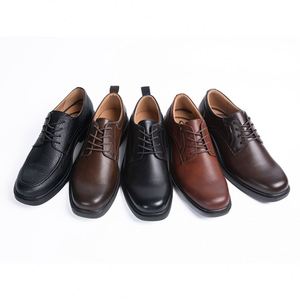 Manufacturer Custom Vintage Italy Genuine Leather Derby Shoes for Men <b>Brogue</b> Style Closed Slip-On for Business Party Daily Life - Product Image 5