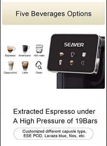<span class=keywords><strong>Machine</strong></span> à café à dosettes expresso automatique <span class=keywords><strong>Machine</strong></span> à café à capsules cappuccino pour hôtel - Product Image 6