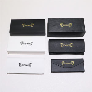 Finwell לוגו מותאם אישית מותג משקפיים זכוכית אריזה נייר תיבת משקפי שמש מארז סט משקפיים הסיטונאי - Product Image 6