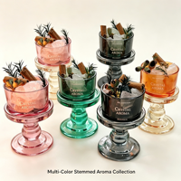 Diffuseur d'arômes en cristal rose en gros avec socle en bois noir, copeaux de cristal naturel, fleurs séchées de cannelle, décor pour huiles essentielles