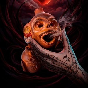 Silbato de Monstruo con Cara de Mono Fantasma Azteca de Pascua para Descompresión, Juguete de Broma, Artefacto Sonoro de Terror para Halloween - Product Image 4