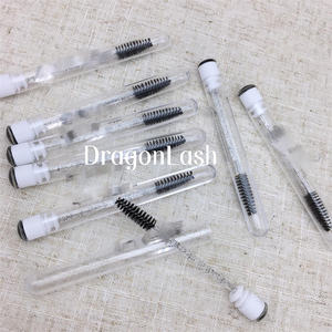 Brochas de Maquillaje Profesionales de Algodón Negro de Alta Calidad Dragon, con Cubierta de Diamantes, para Limpieza de Pestañas, Extensiones de Pestañas - Product Image 3