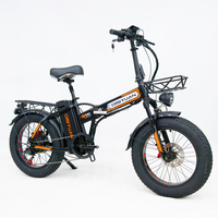 Vélo électrique pliable pour adultes Disiyuan 20 pouces, moteur 500W 750W, 7 vitesses, pneus larges, vélo électrique hybride pour la neige