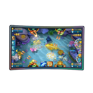 Pantalla vertical de juego barata, monitor táctil de pantalla curva de 32 pulgadas y 43 pulgadas con luz led para máquina de juegos IGS - Product Image 3