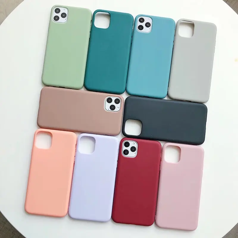 Wholesale price matte TPU phone case for iphone 13 13 pro 13 pro max 13 mini Frosted Soft Rubber Case for iphone 14 pro max 14