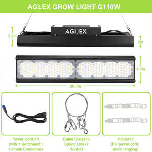 Barra crecimiento luz horticultura 110W 220W UL potencia alta eficacia luces LED cultivo de plantas para plántulas - Product Image 3
