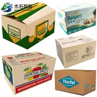 Machine d'emballage de boîtes en carton entièrement automatique, érectrice de caisses et déballanteuse pour l'emballage du tabac et des aliments, contrôle PLC