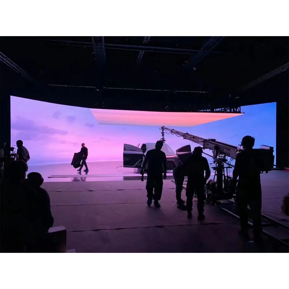 7680Hz P1.9 P2.6 Producción virtual en interiores Pantalla LED Cine Evento Tv Studios Broadcast LED Video Wall