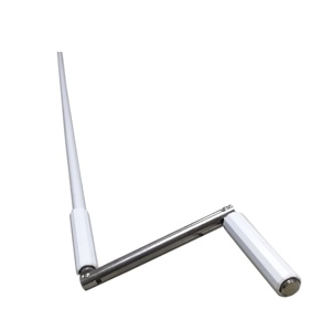 Manivela <span class=keywords><strong>de</strong></span> mano <span class=keywords><strong>de</strong></span> pieza <span class=keywords><strong>de</strong></span> persiana enrollable <span class=keywords><strong>de</strong></span> aleación <span class=keywords><strong>de</strong></span> aluminio <span class=keywords><strong>de</strong></span> producción estándar europea con cabeza plana, Varita <span class=keywords><strong>de</strong></span> manivela - Product Image 1