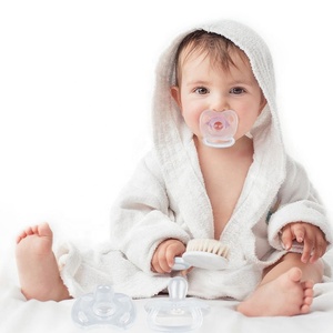 2023 Chất lượng cao bé Teether núm vú Silicone bé núm vú - Product Image 1